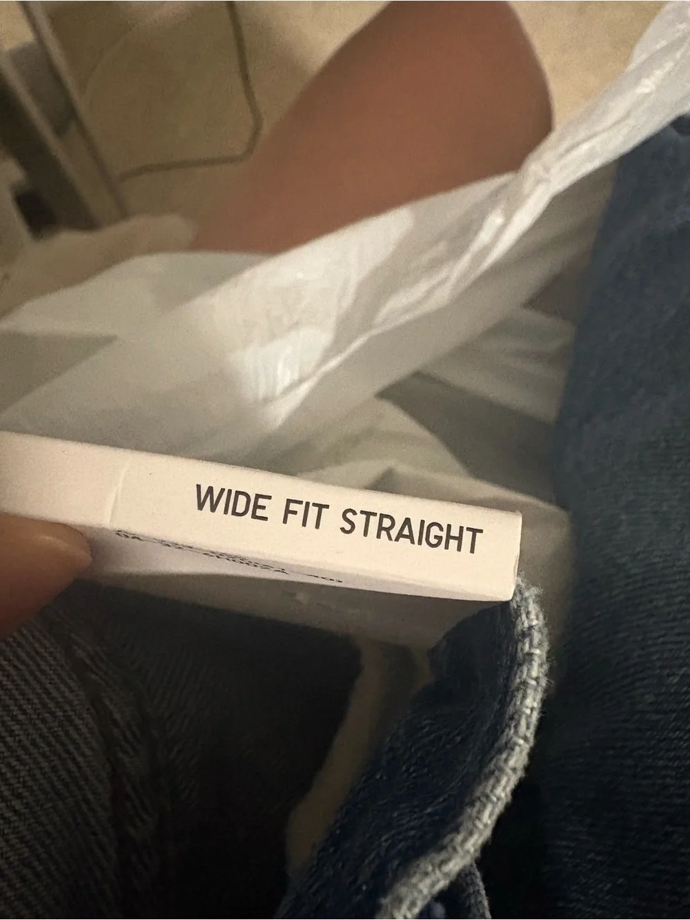 Uniqlo Men's Straight Jeans in Blue